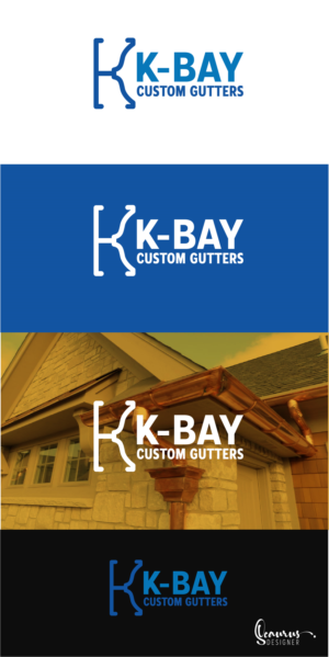 K-Bay Seamless Gutters | Design de Logo par InkThink by Scaurus
