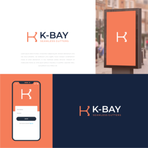 K-Bay Seamless Gutters | Design de Logo par sonimaulana.dc