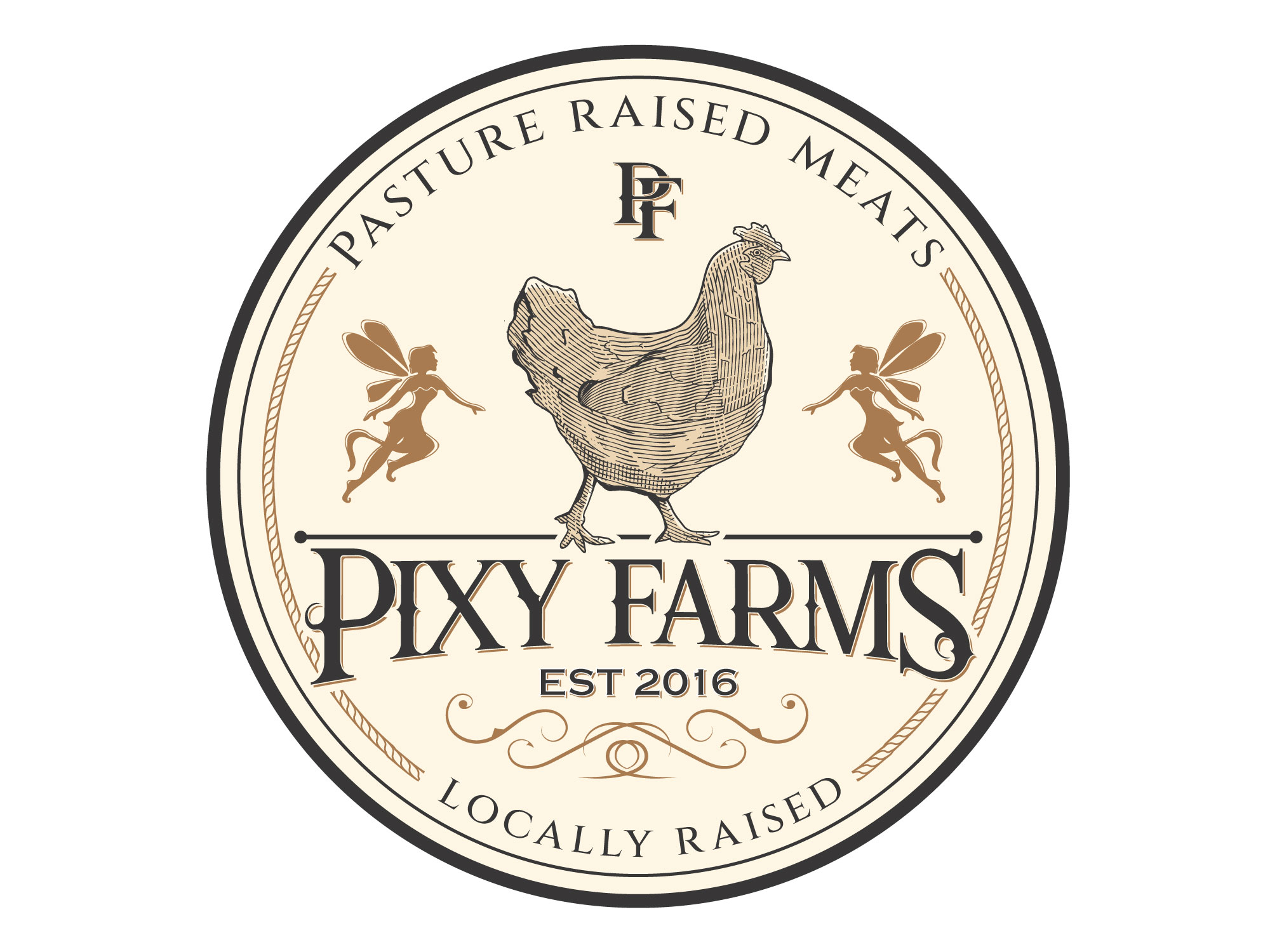 Logo Design by Fajr. for Pixy Farms | Design #27517741