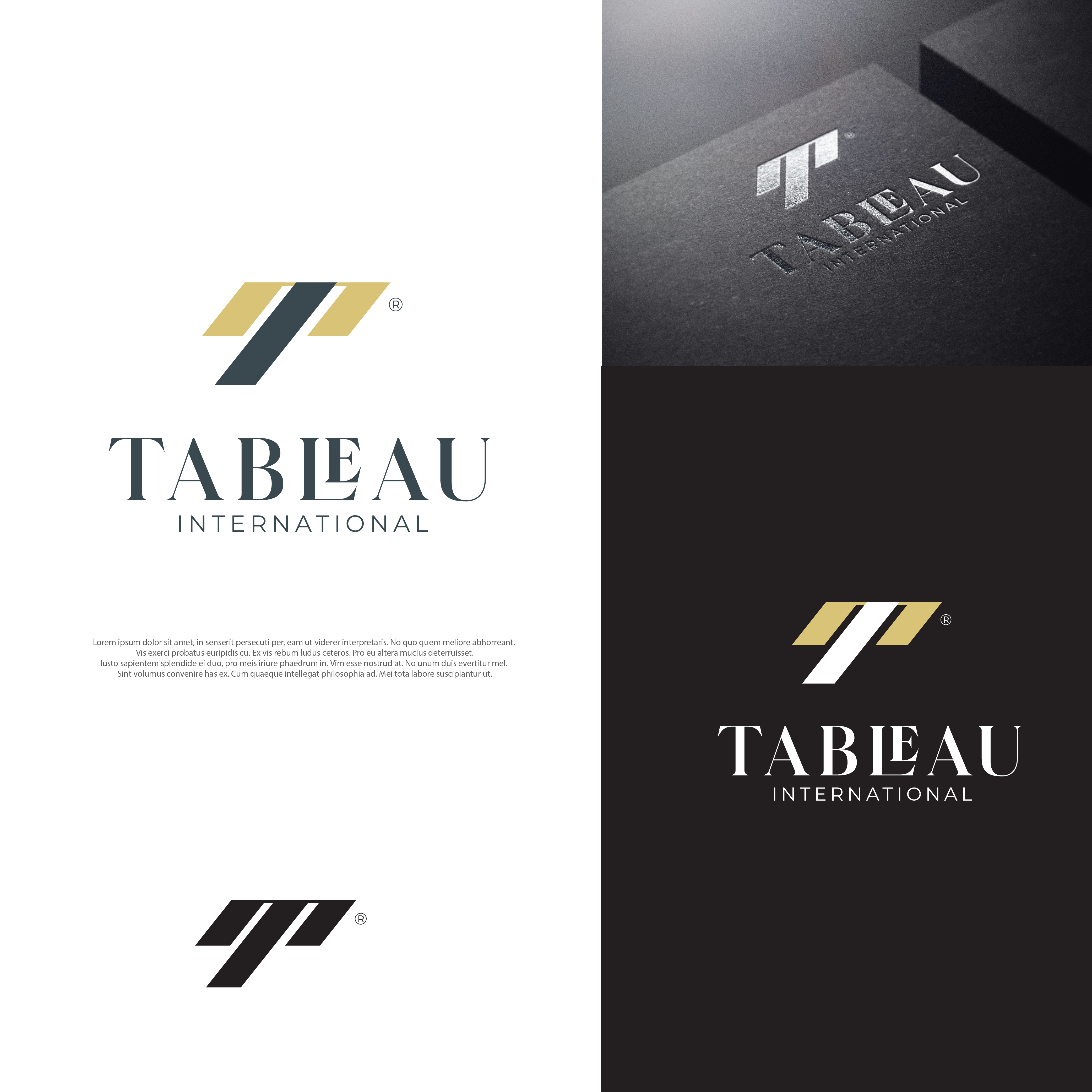 Logo Design by farady for Tableau Architecture and Interiors | Design #27491923