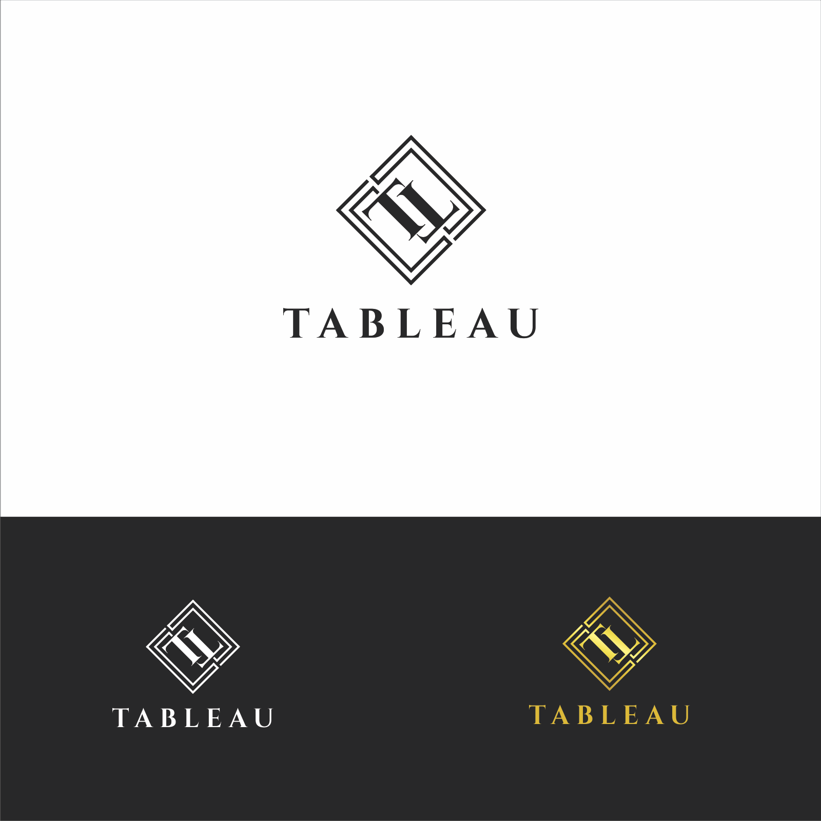 Logo Design by Ken'toz for Tableau Architecture and Interiors | Design #27516582