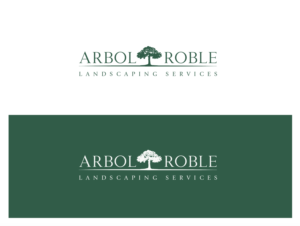 Arbol Roble Landscaping Services | Logo Design by wonderland