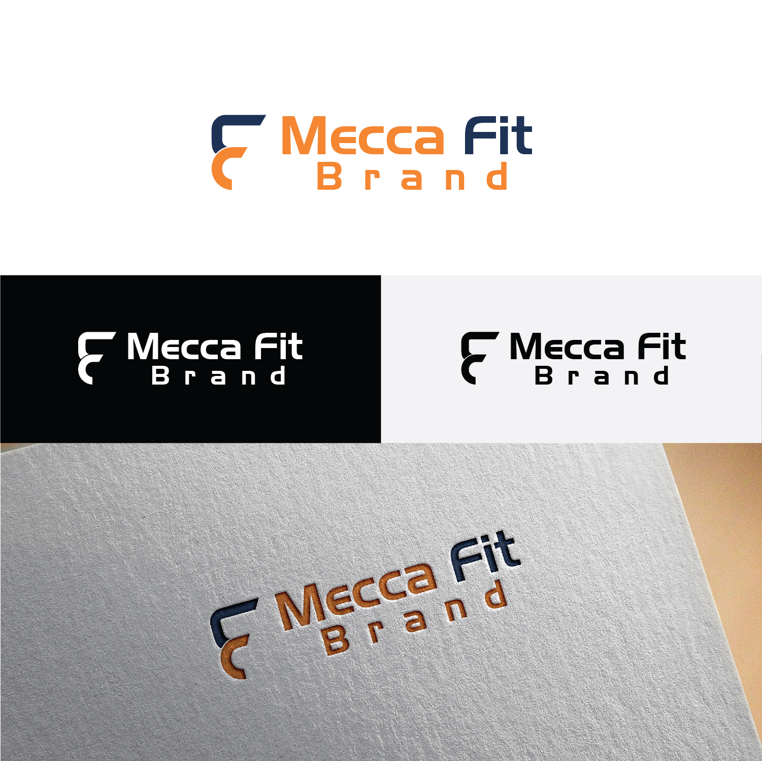 Logo Design by Maxo-Biz for Mecca of Fitness | Design #27491562
