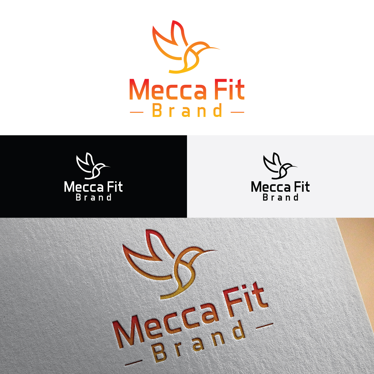 Logo Design by Maxo-Biz for Mecca of Fitness | Design #27491563