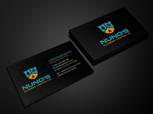 Business Card Design by Creations Box 2015 for Justin Nuno HVAC & Plumbing LLC | Design: #27505791