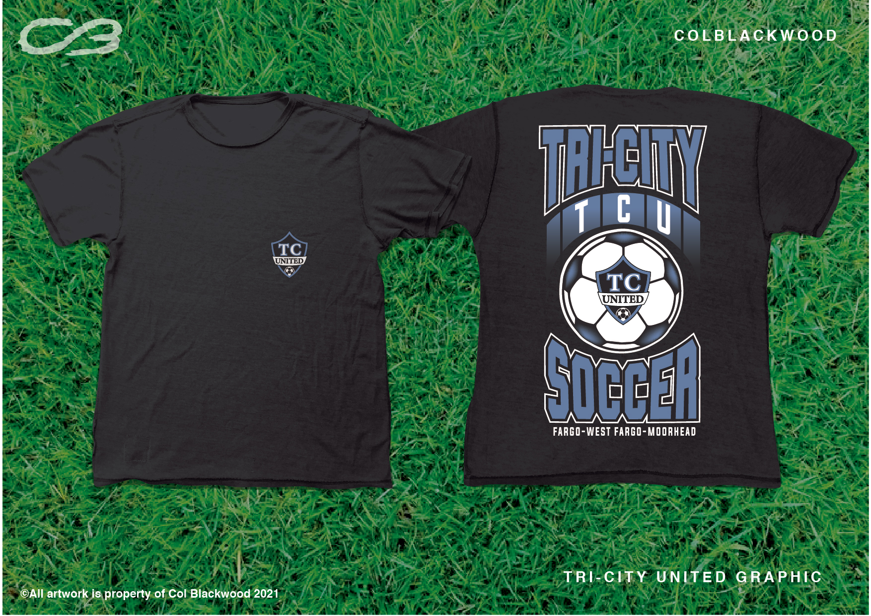 T-shirt Design by Col 3 for Black Polar Apparel | Design #27519575