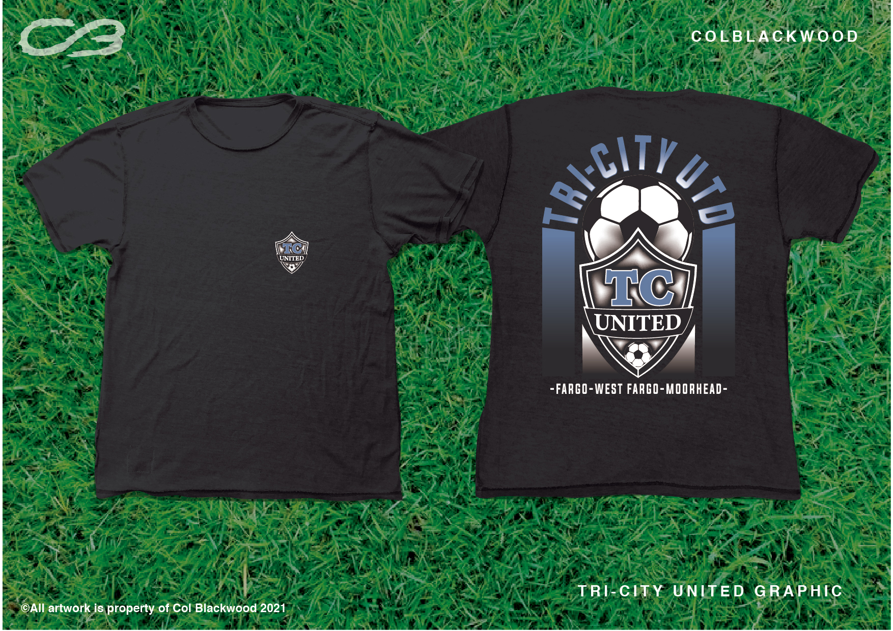 T-shirt Design by Col 3 for Black Polar Apparel | Design #27522107
