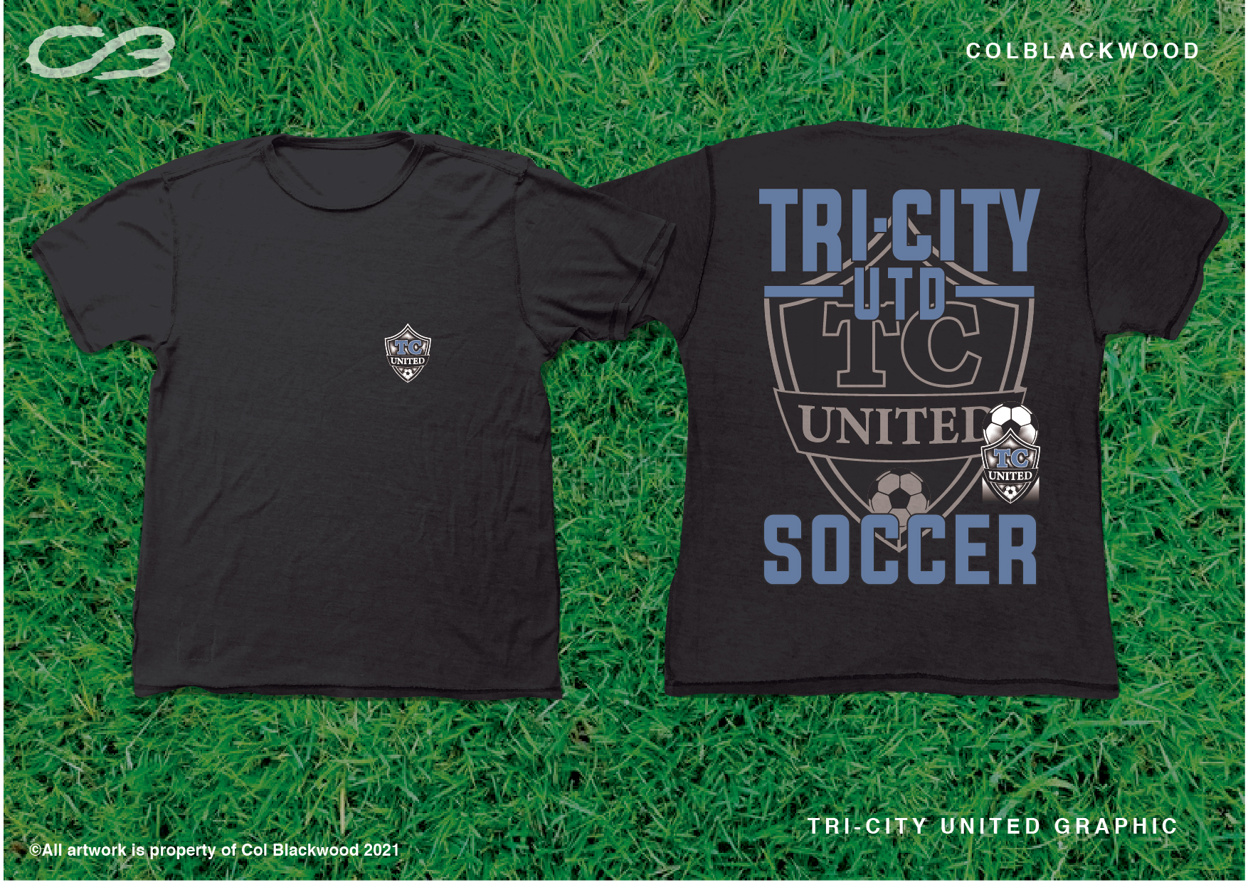 T-shirt Design by Col 3 for Black Polar Apparel | Design #27522317