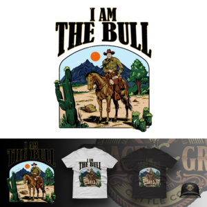 Grace & Grit Cattle Co. Western Wear | T-Shirt-Design von duatitik.std