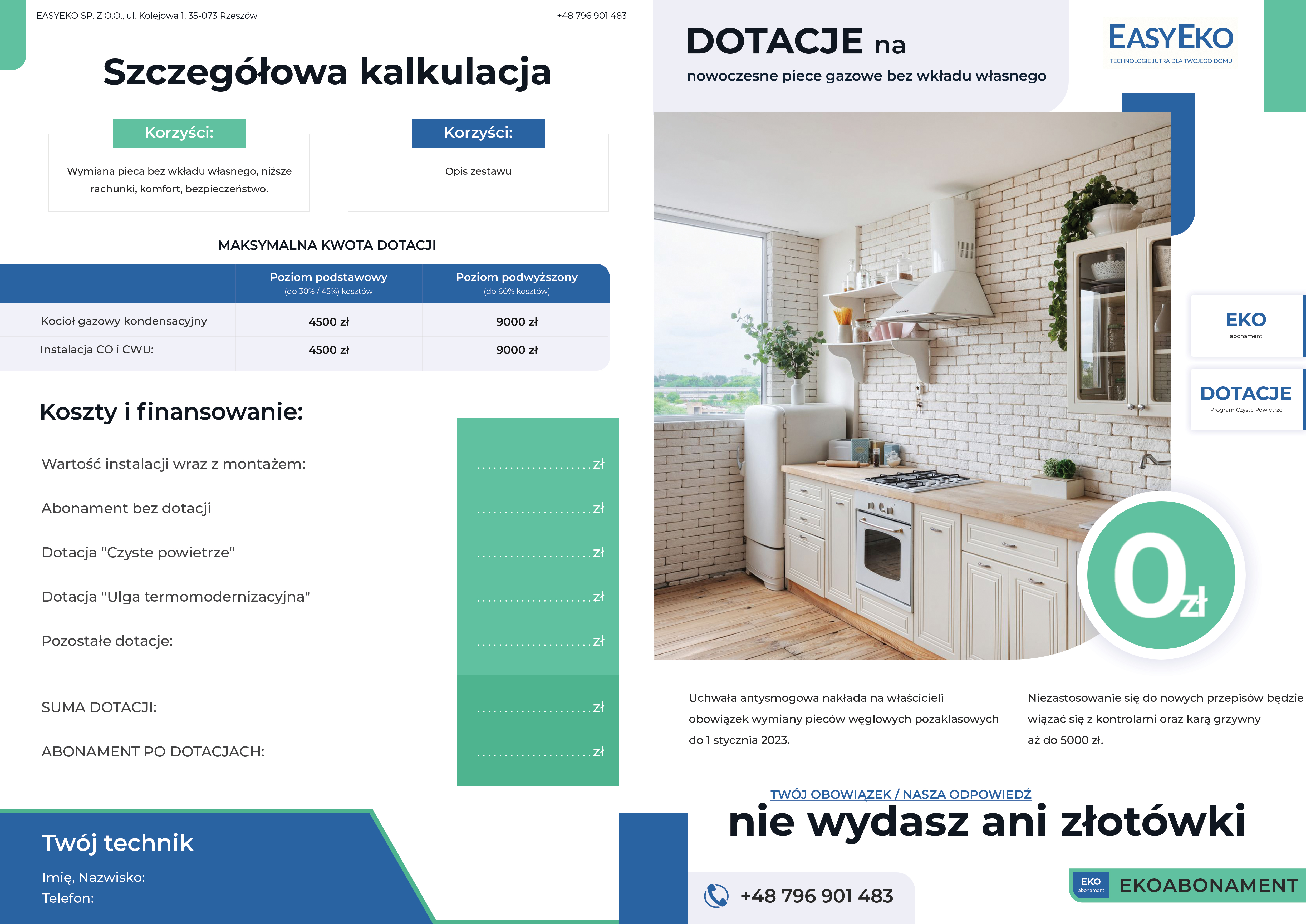 Brochure Design by VC for EasyEko | Design #27523546
