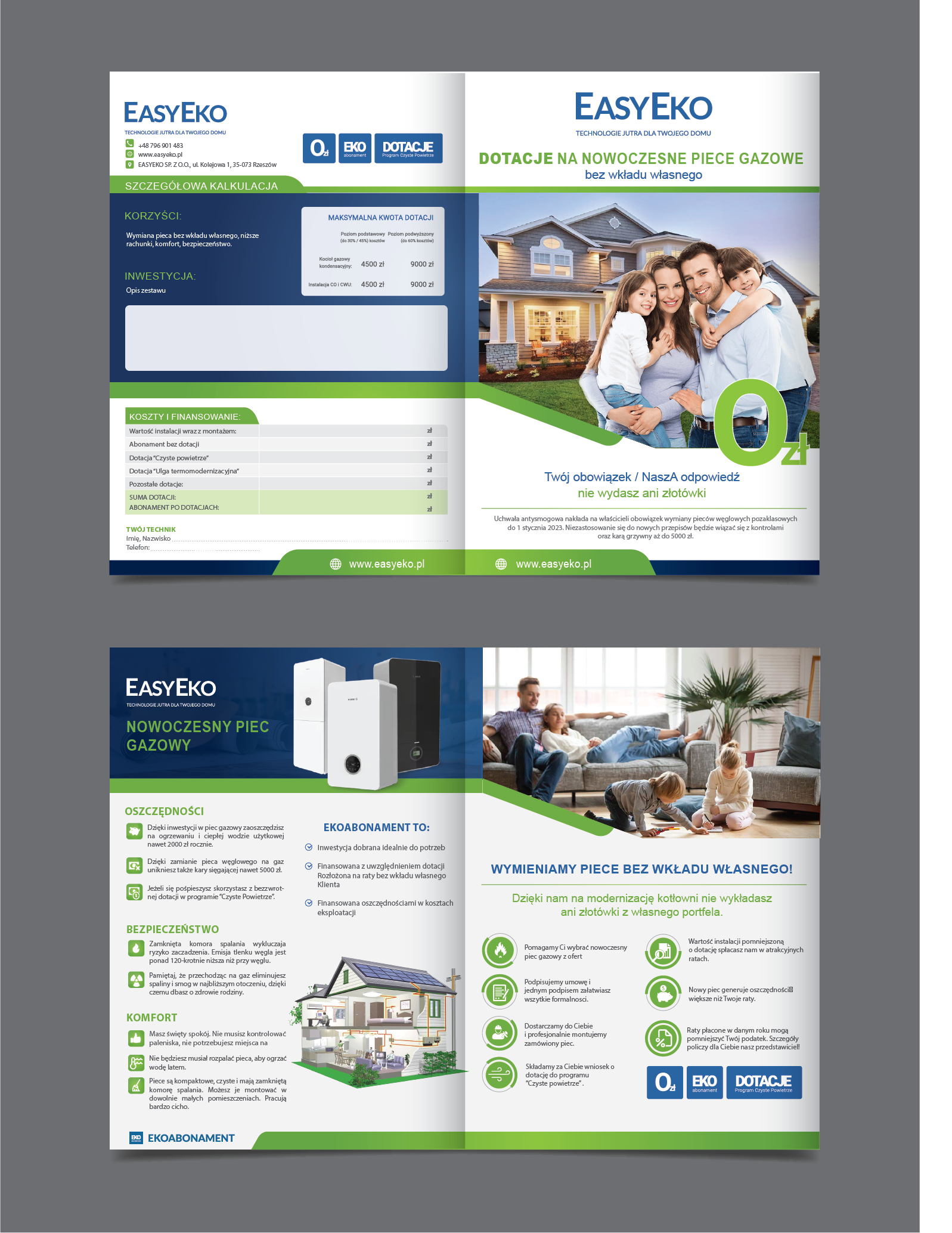 Brochure Design by alex989 for EasyEko | Design #27501283