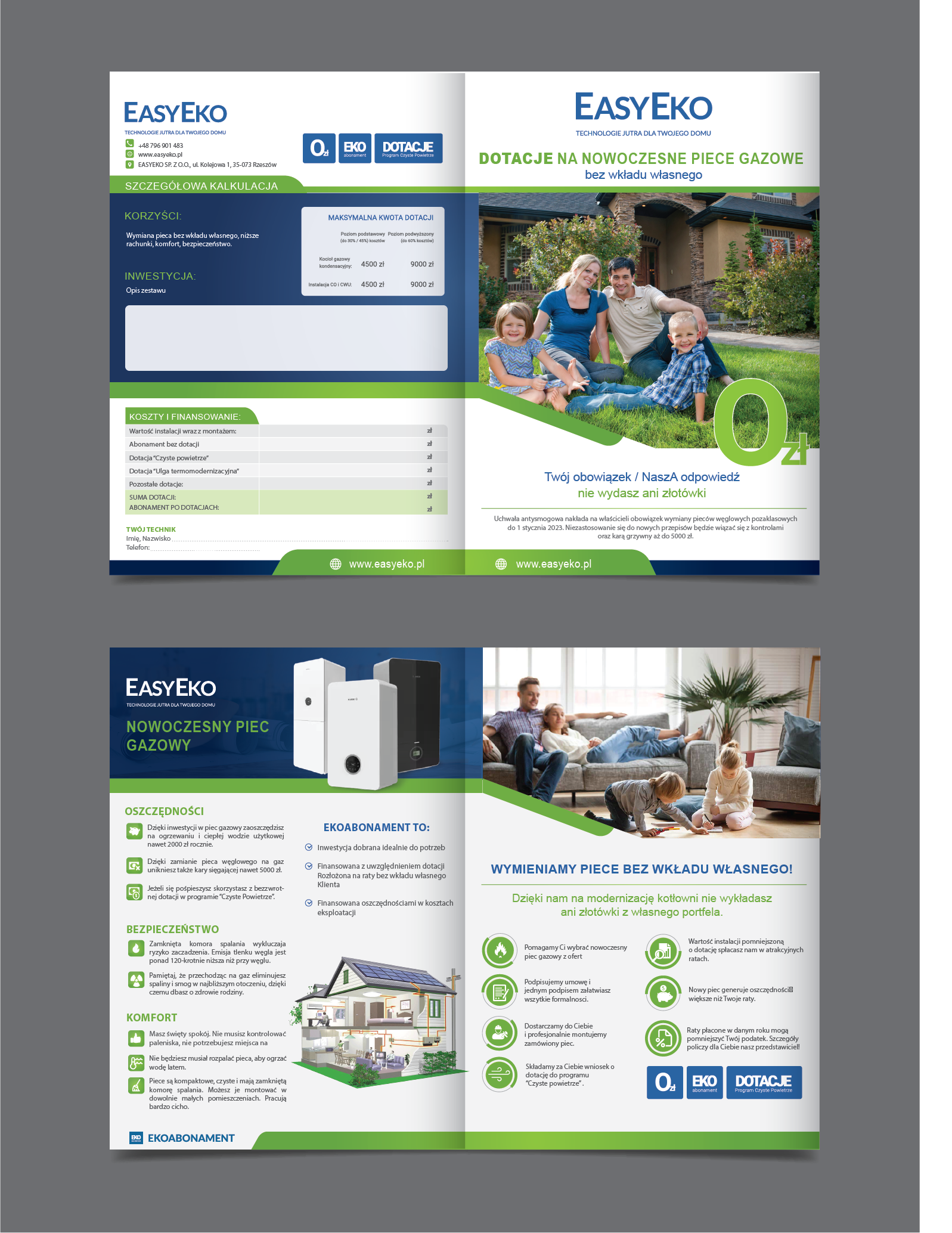 Brochure Design by alex989 for EasyEko | Design #27501331