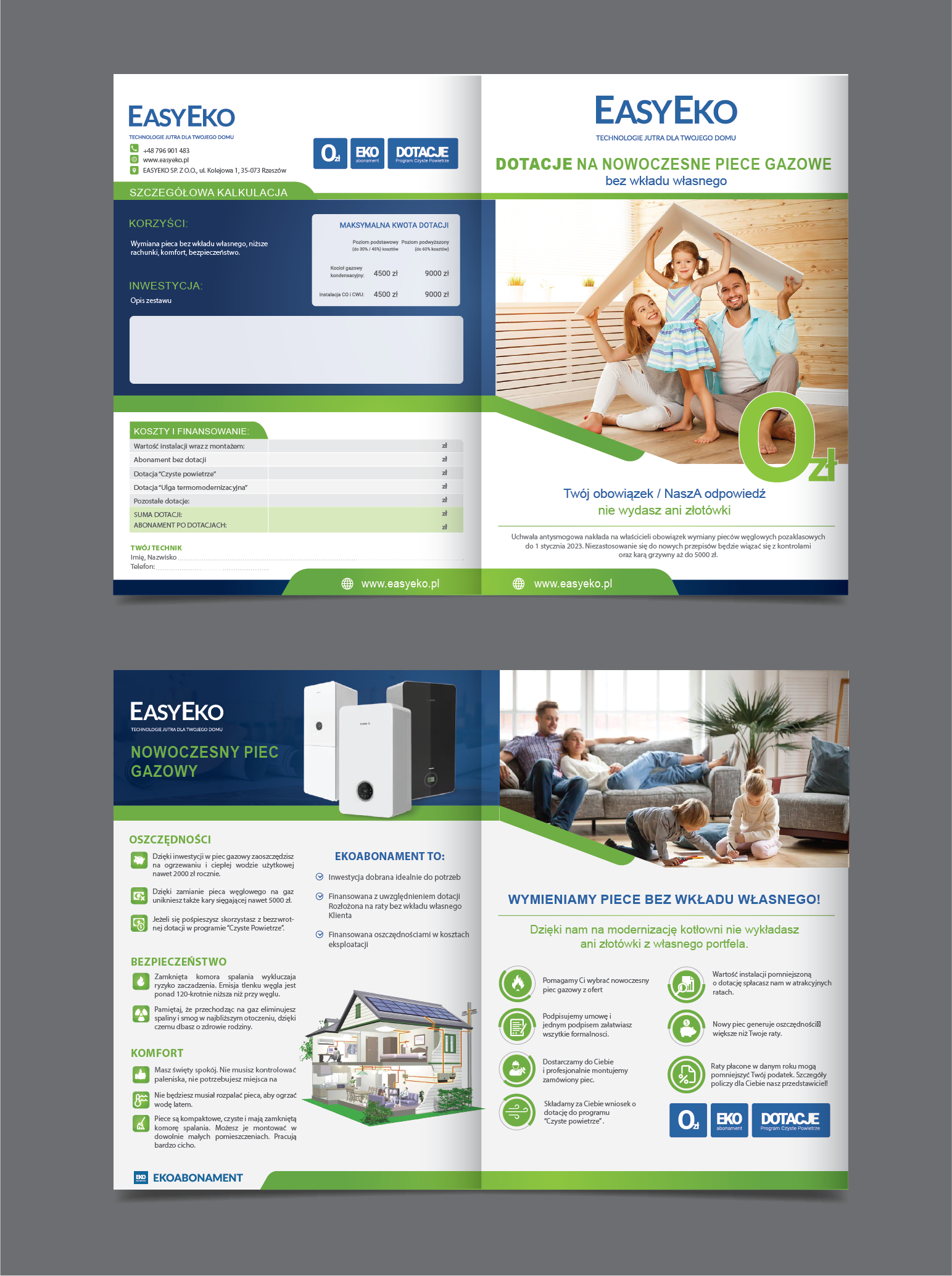 Brochure Design by alex989 for EasyEko | Design #27501332