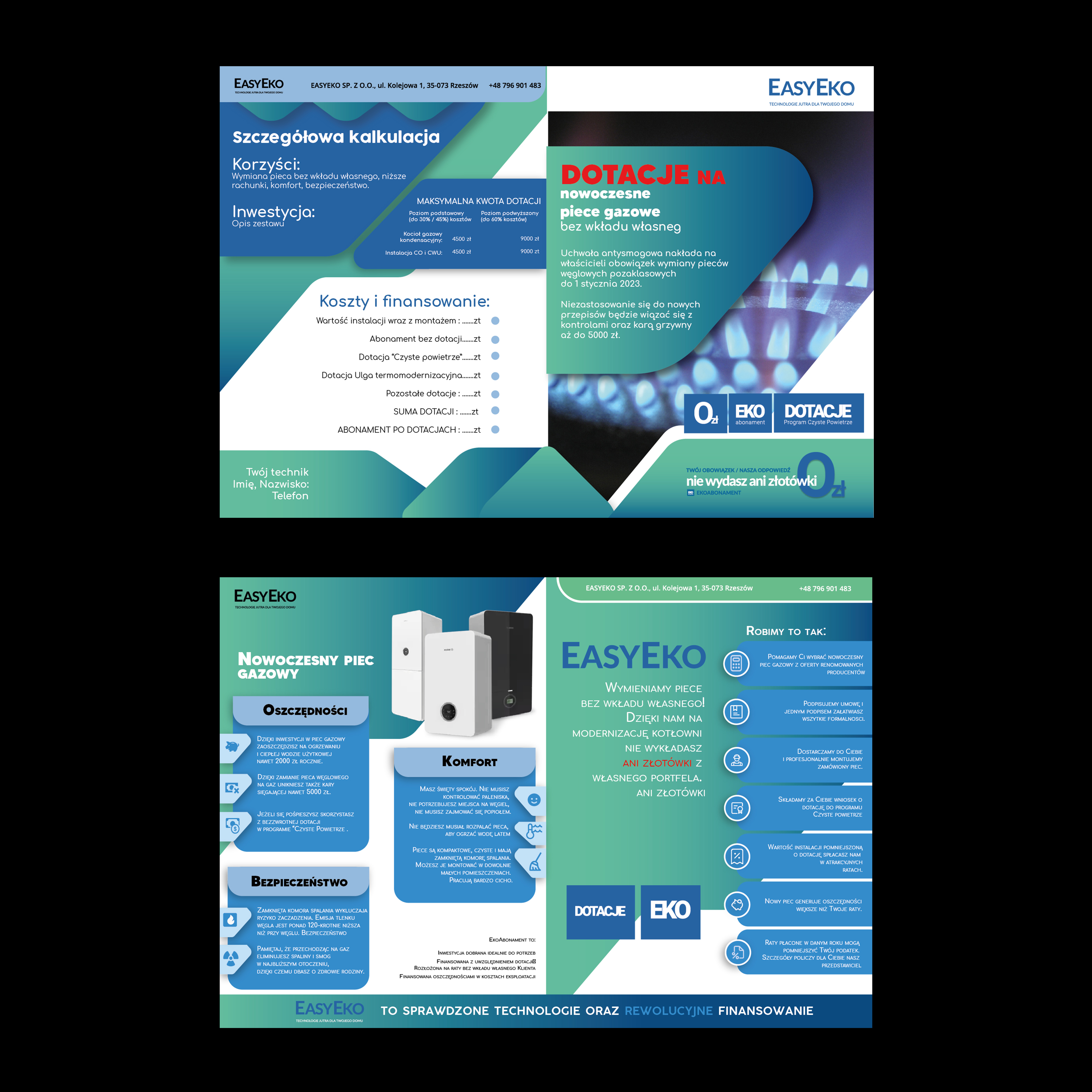 Brochure Design by rntwicaksono for EasyEko | Design #27531376