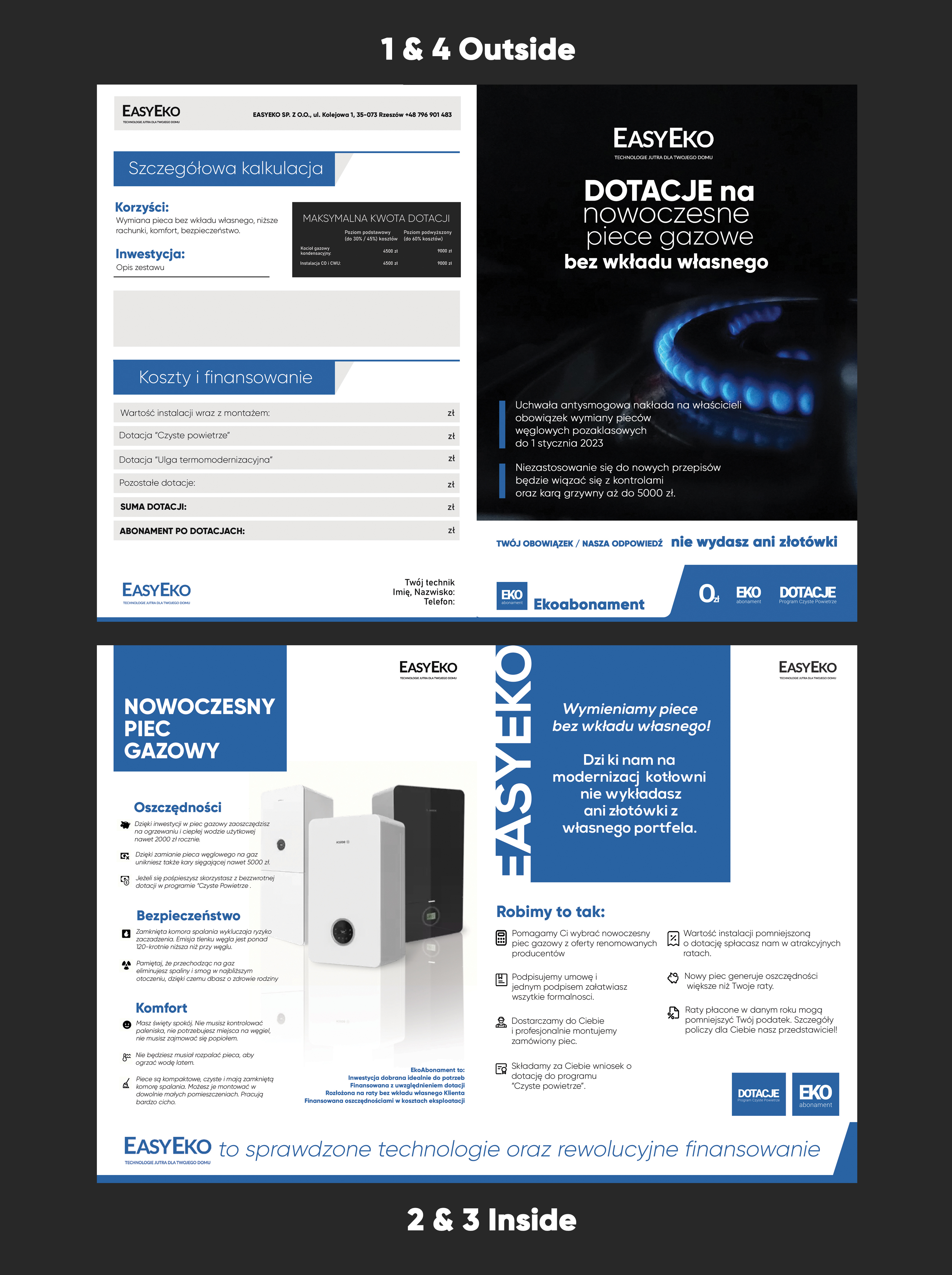 Brochure Design by aj for EasyEko | Design #27521629