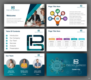 PowerPoint Design by pb for Patrick Guillemin Conseil SARL | Design: #27497722