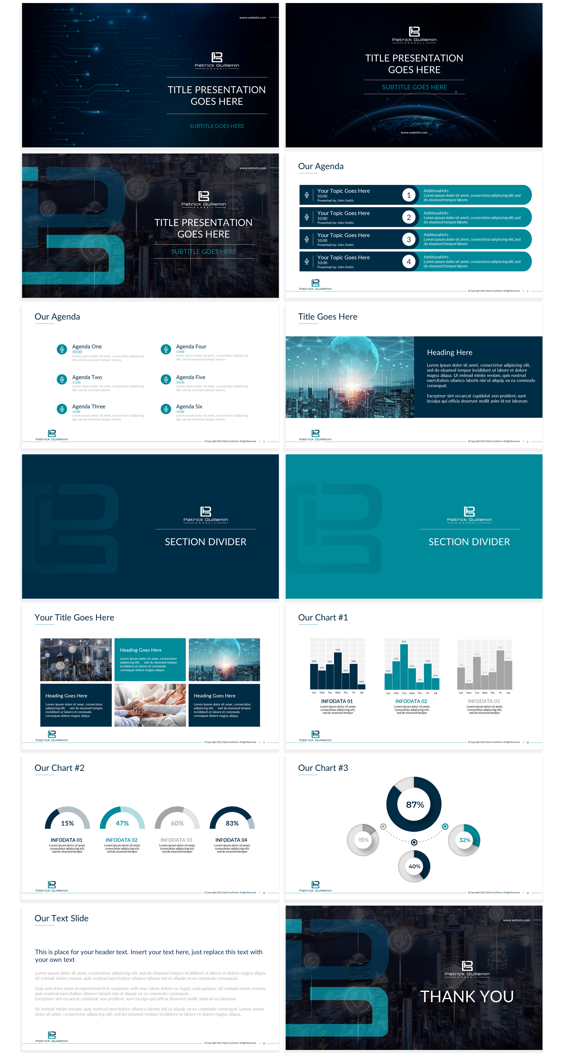 PowerPoint Design by Imazing for Patrick Guillemin Conseil SARL | Design #27499385