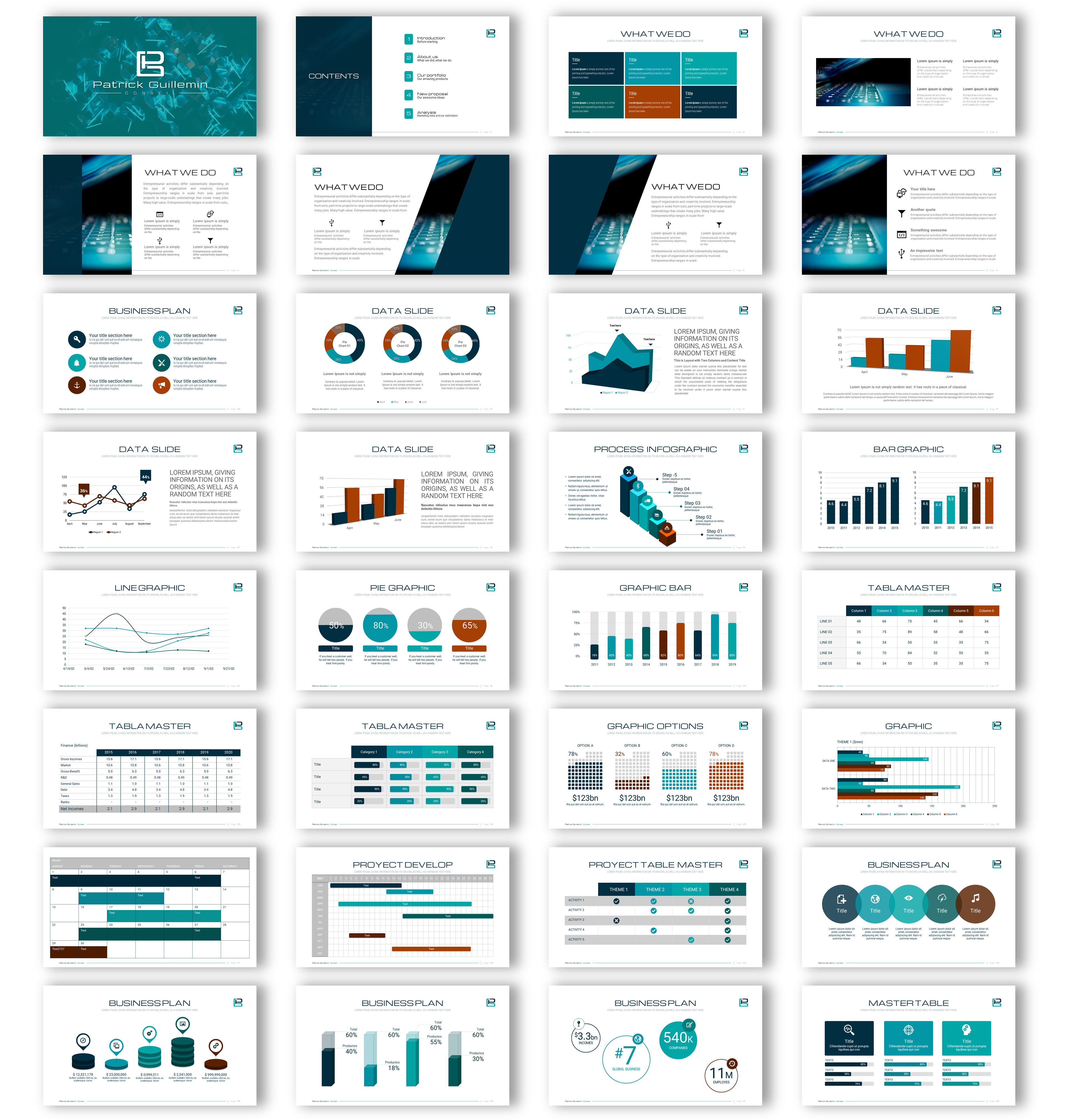 PowerPoint Design by joseborgesbarboza 2 for Patrick Guillemin Conseil SARL | Design #27517738