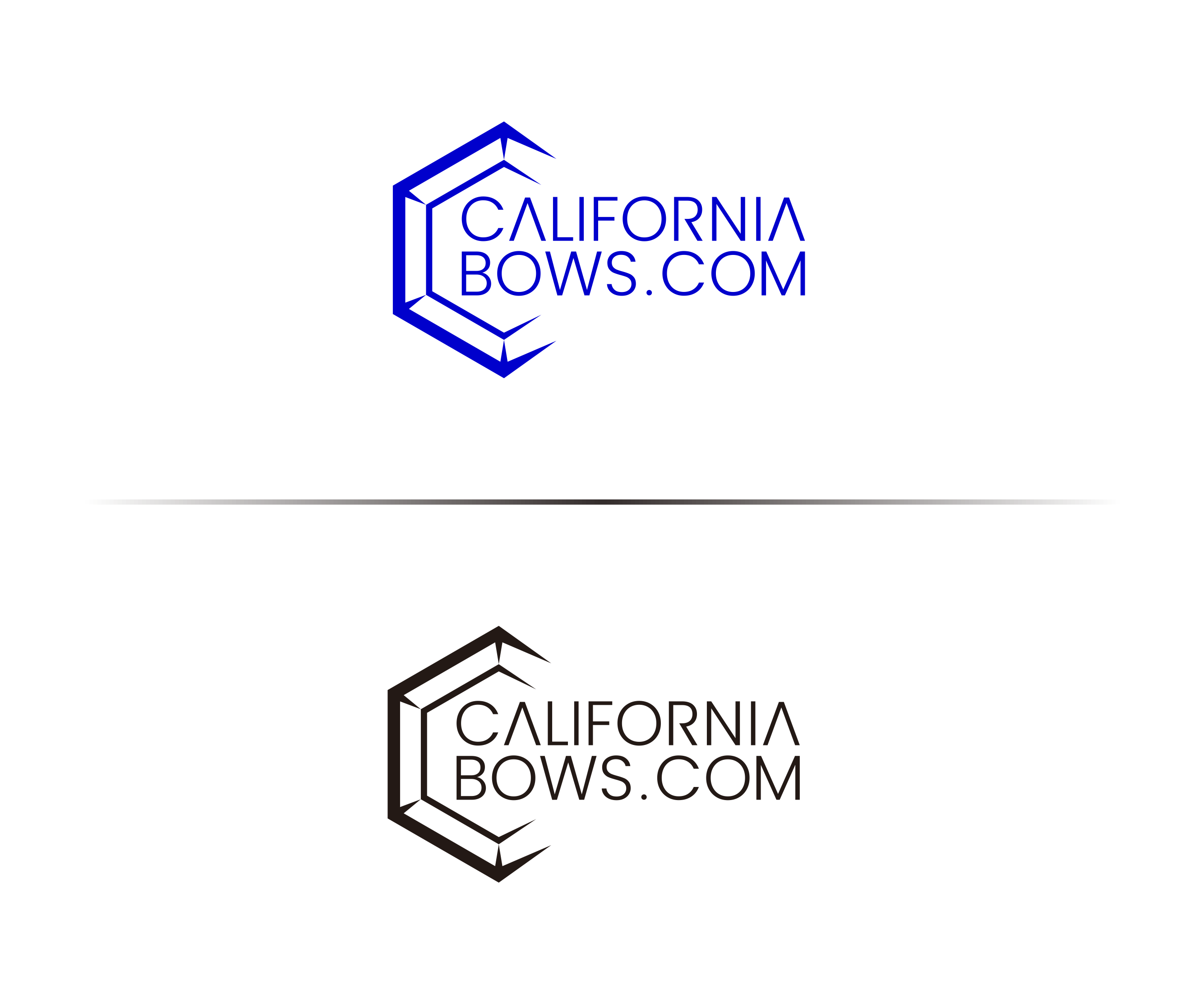 Logo Design by Erwins88 for California Bows | Design #27493148