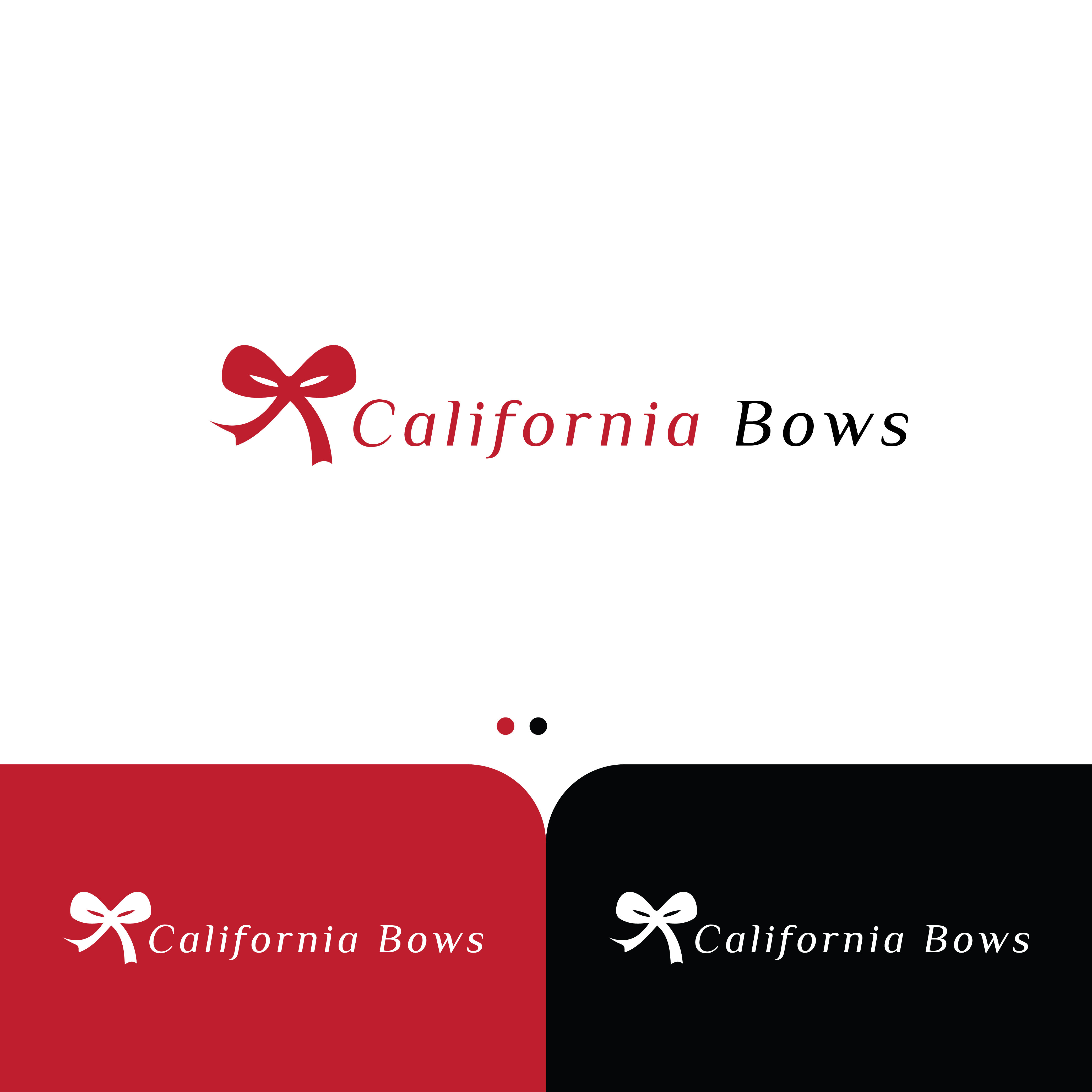 Logo Design by alitjuara for California Bows | Design #27537266
