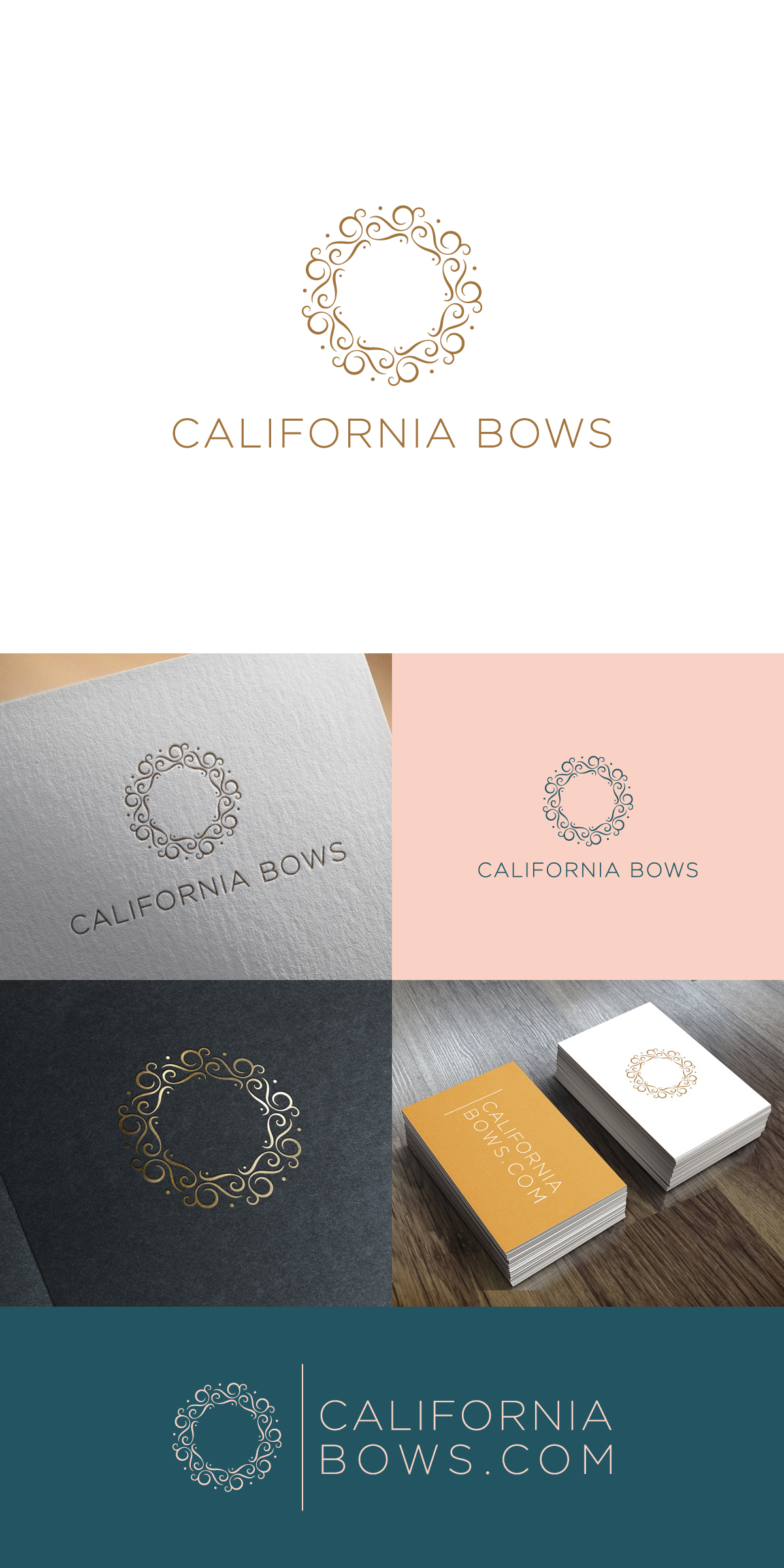 Logo Design by NineOwl for California Bows | Design #27510406