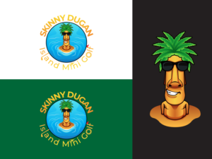 Logo Design by Aldan Design for Skinny Dugan Island Mini Golf | Design: #27504862