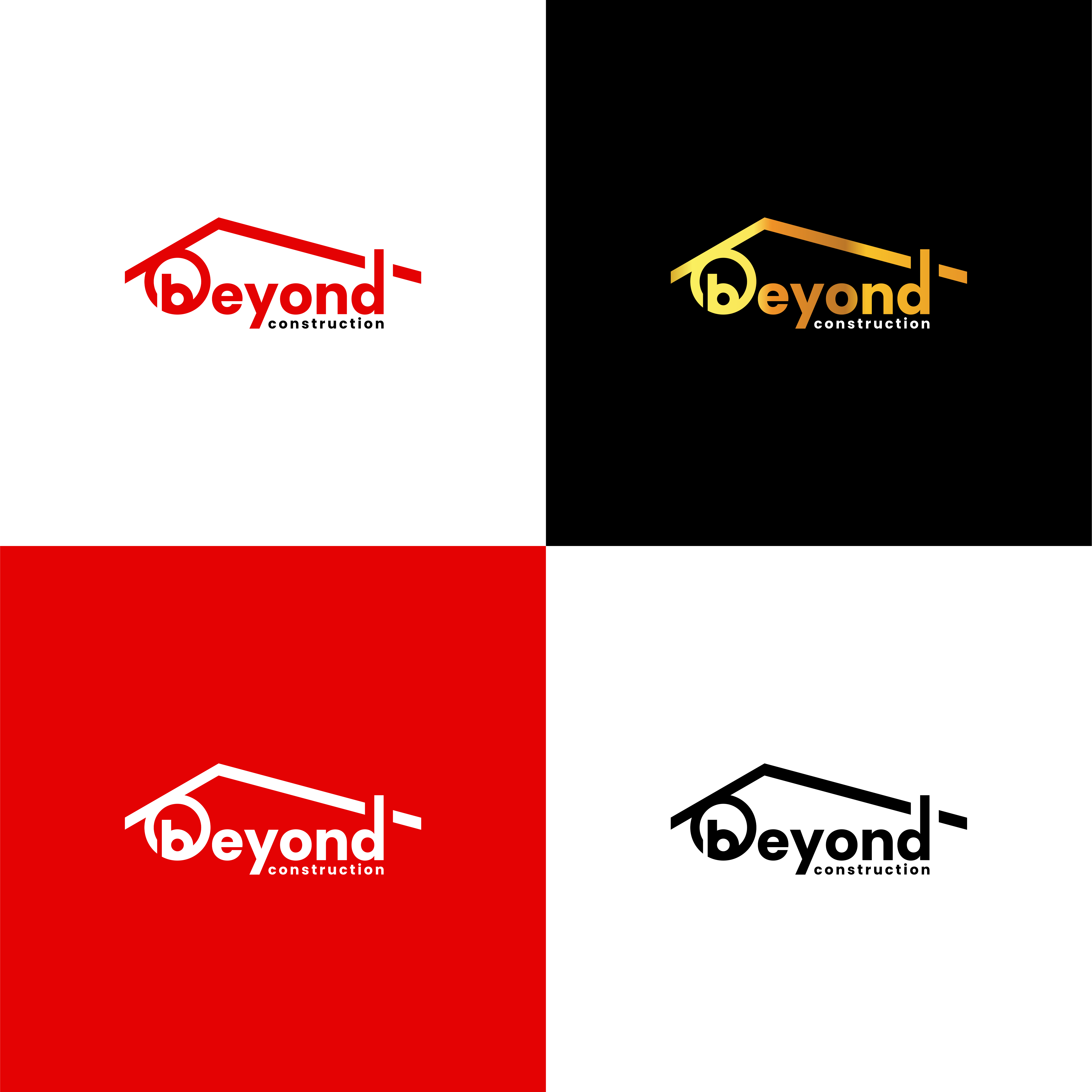 Logo Design by diysora design for Beyond Construction | Design #27509410