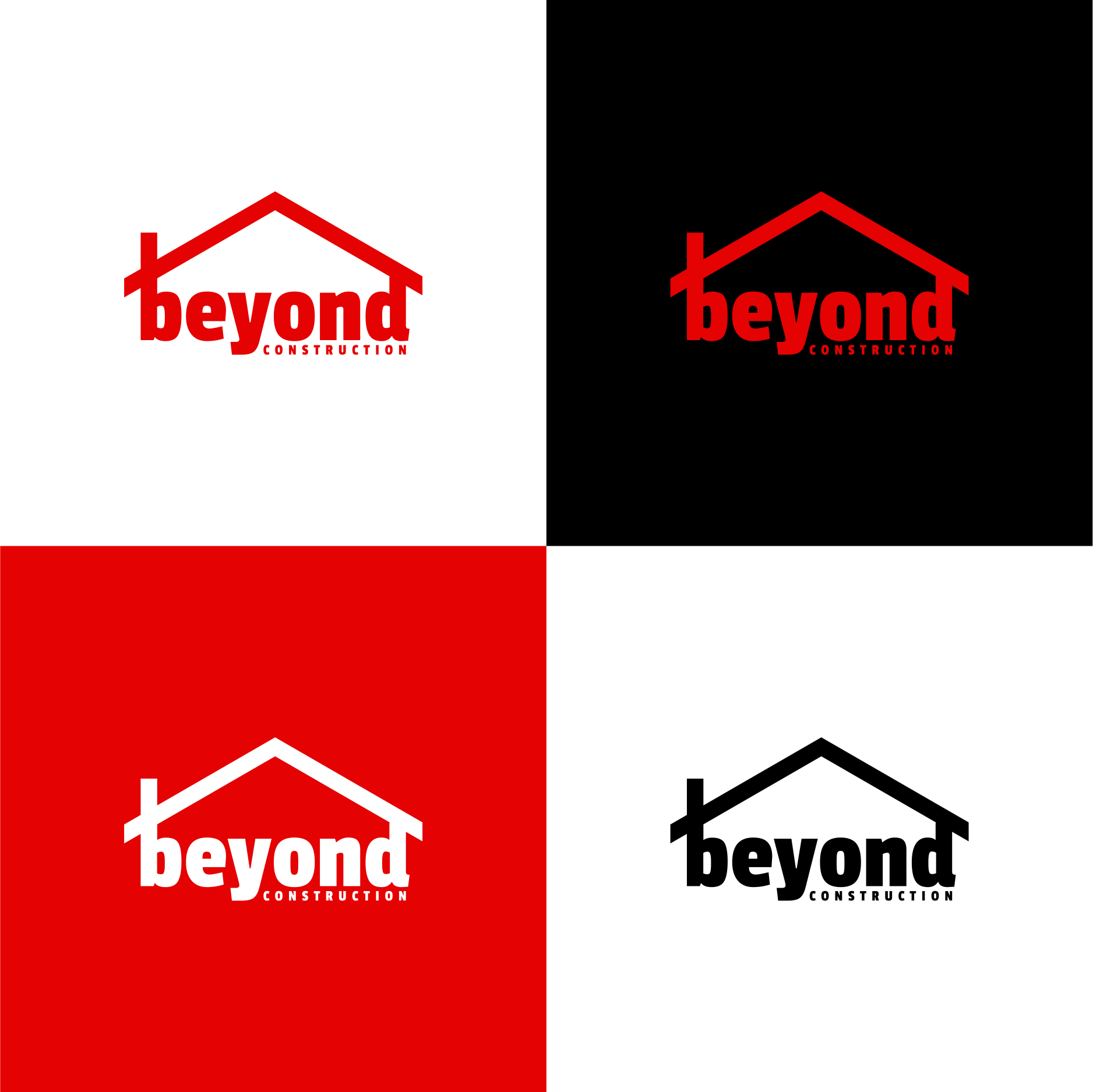 Logo Design by diysora design for Beyond Construction | Design #27525444