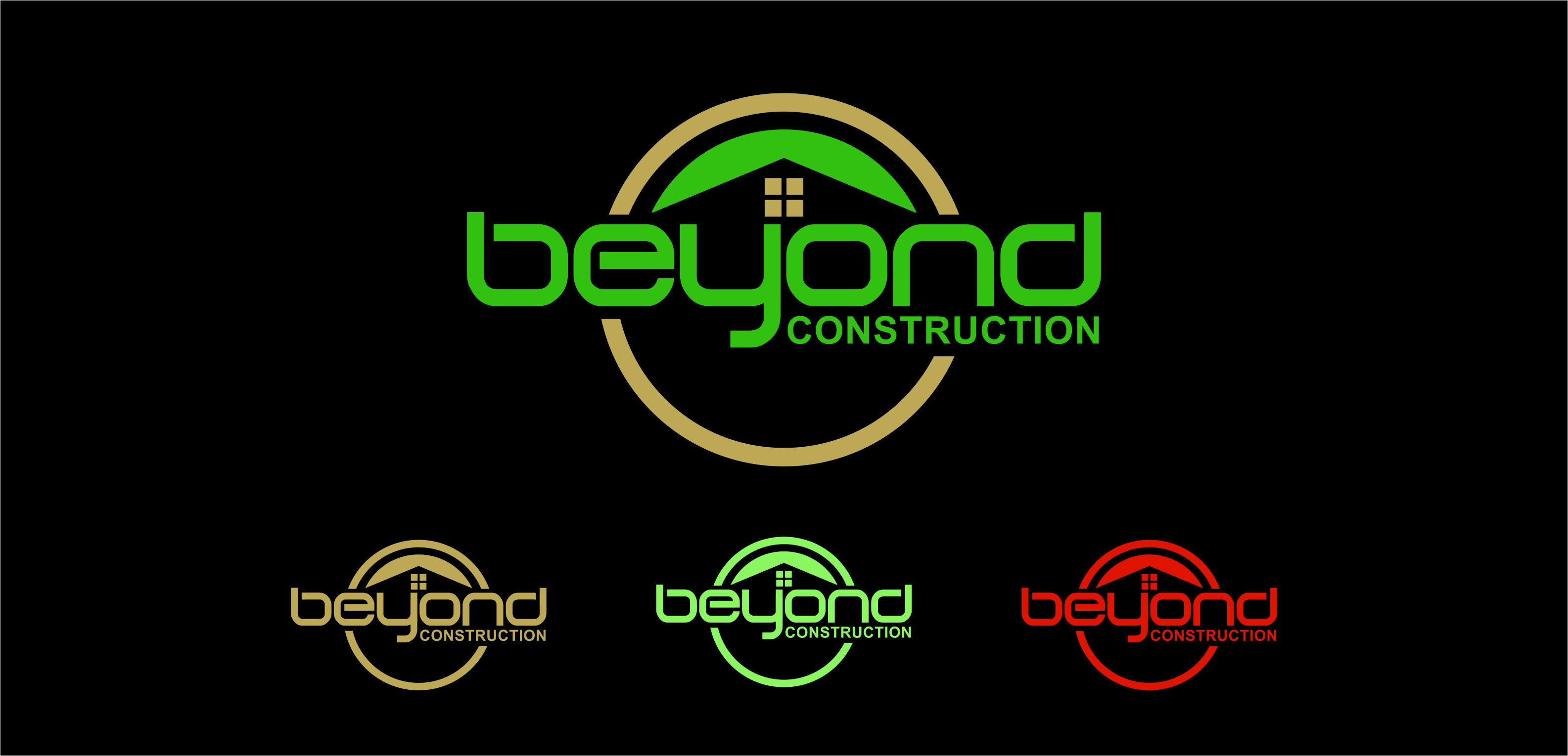 Logo Design by pa2pat for Beyond Construction | Design #27508635