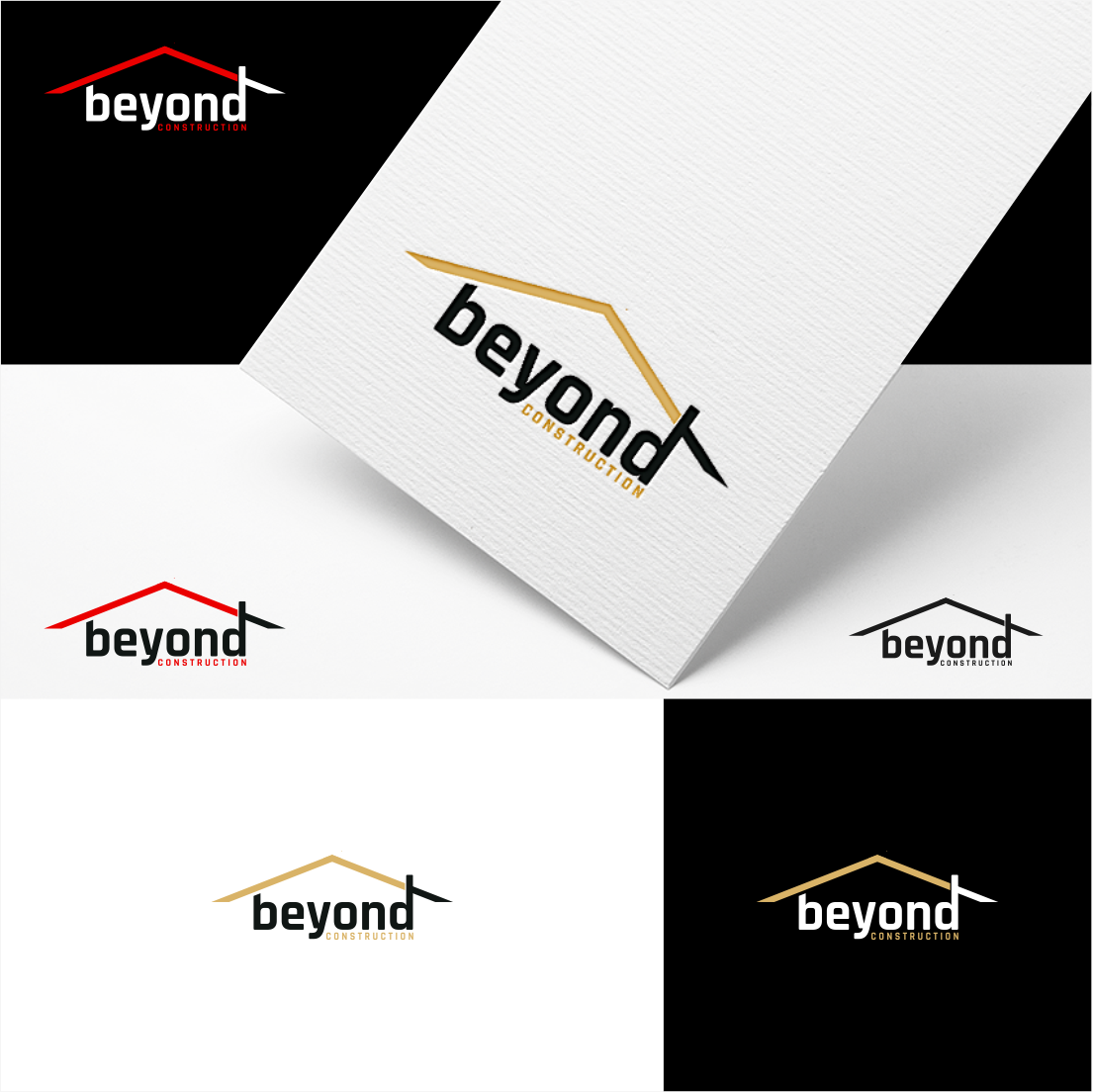 Logo Design by vintana for Beyond Construction | Design #27518845