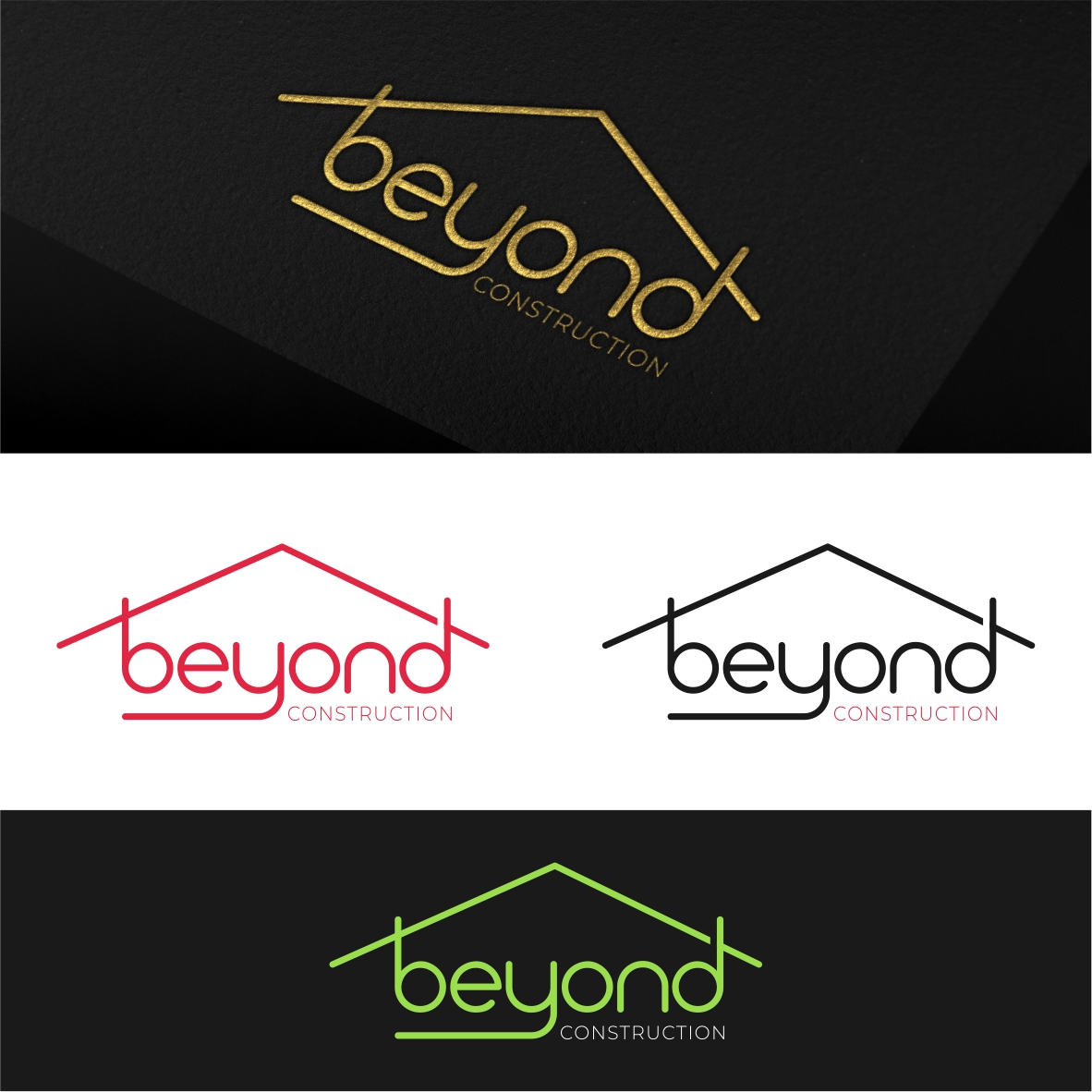 Logo Design by aidea19 for Beyond Construction | Design #27507420