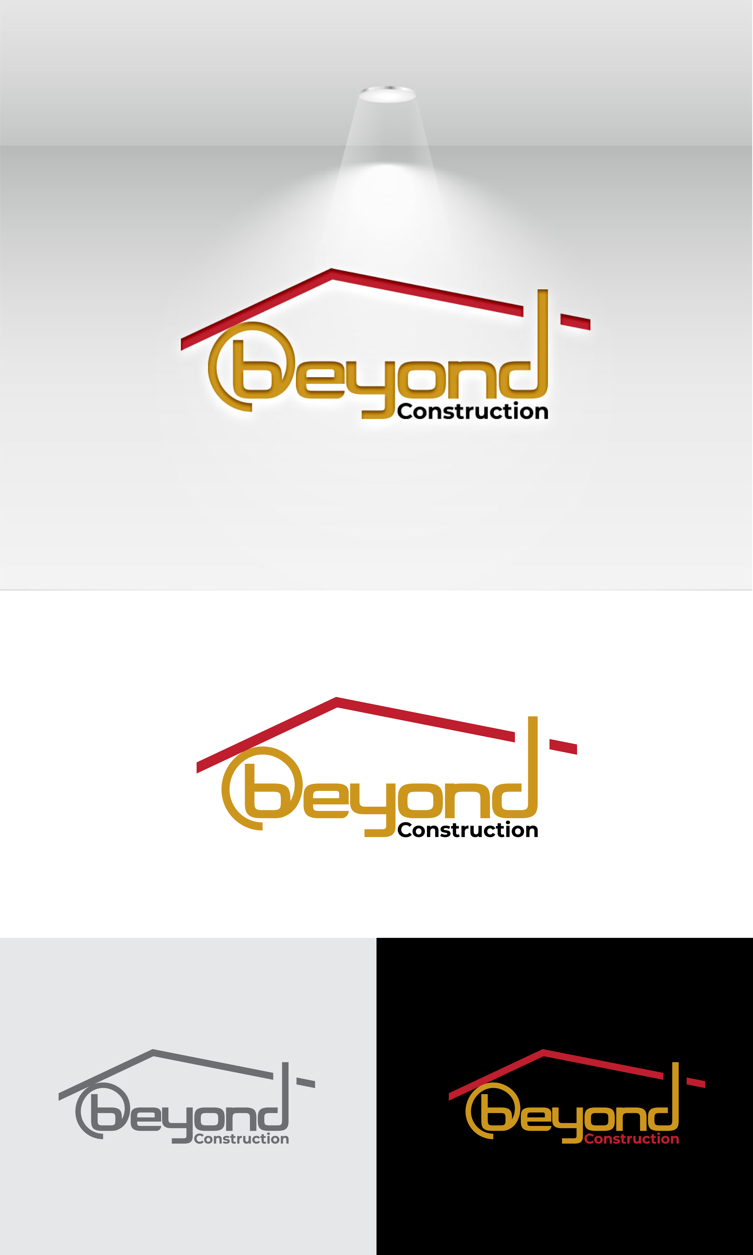 Logo Design by Aldan Design for Beyond Construction | Design #27521140