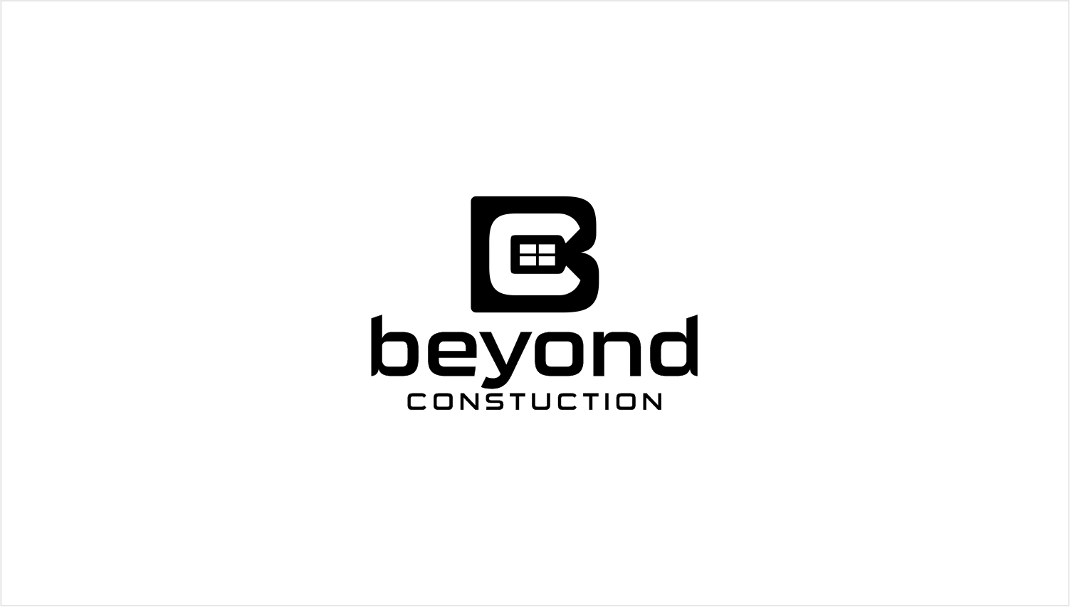 Logo Design by Indra Putra for Beyond Construction | Design #27504620