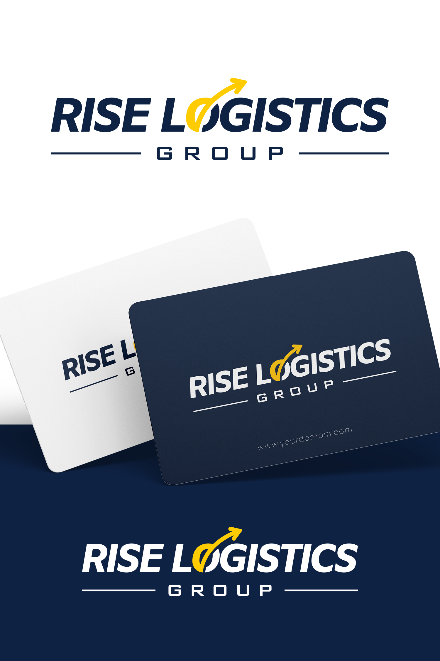Logo Design by Modeform for Rise Logistics Group  | Design #27501208
