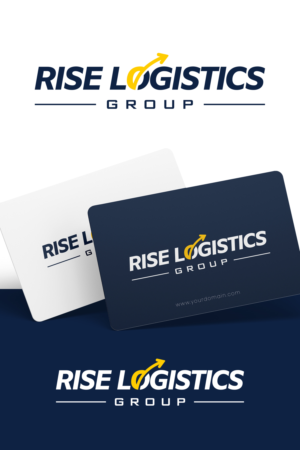 Logo Design by Asya Logo for Rise Logistics Group  | Design #27501208