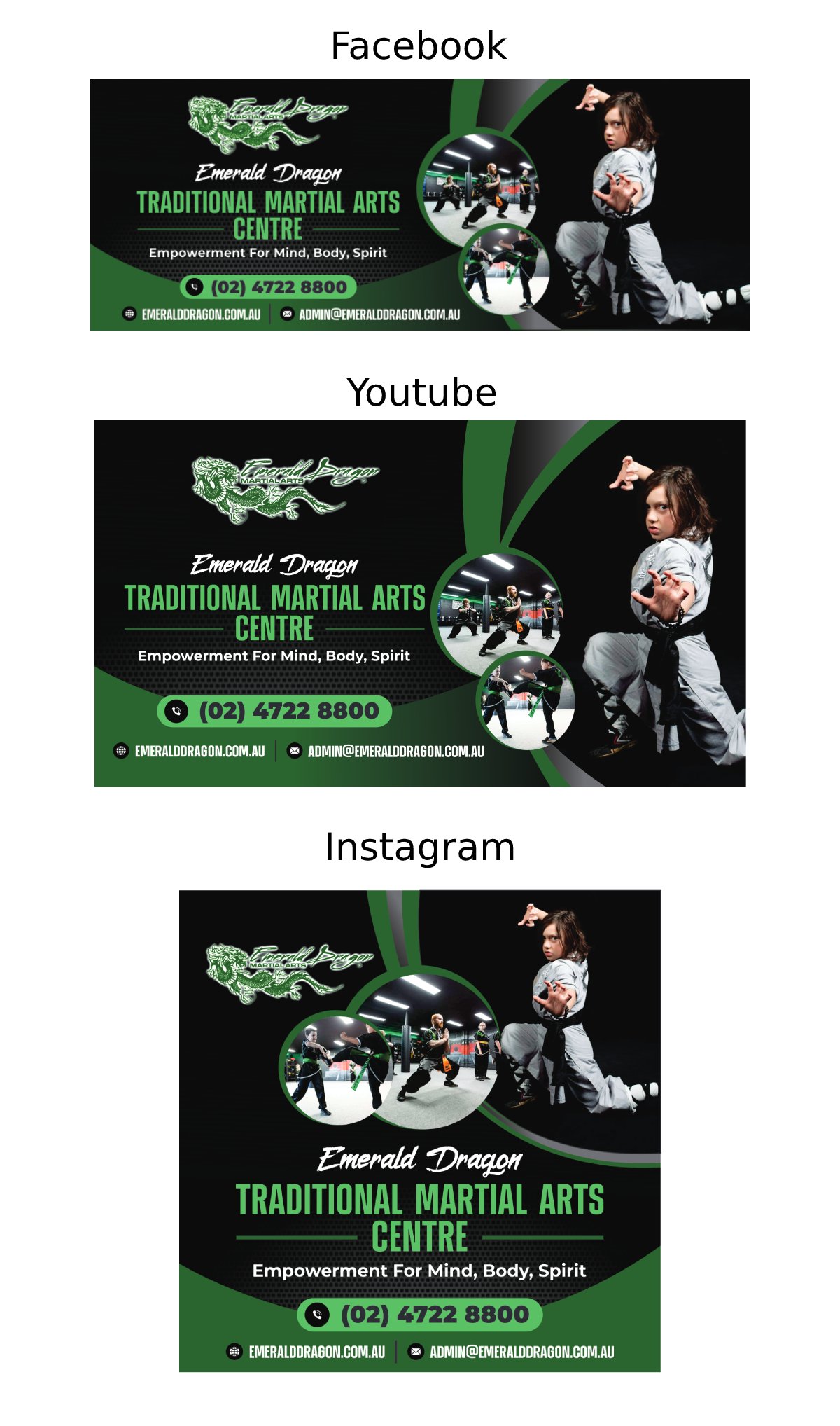 Design Graphique par ecorokerz pour Emerald Dragon Martial Arts Pty Ltd | Design #27496212