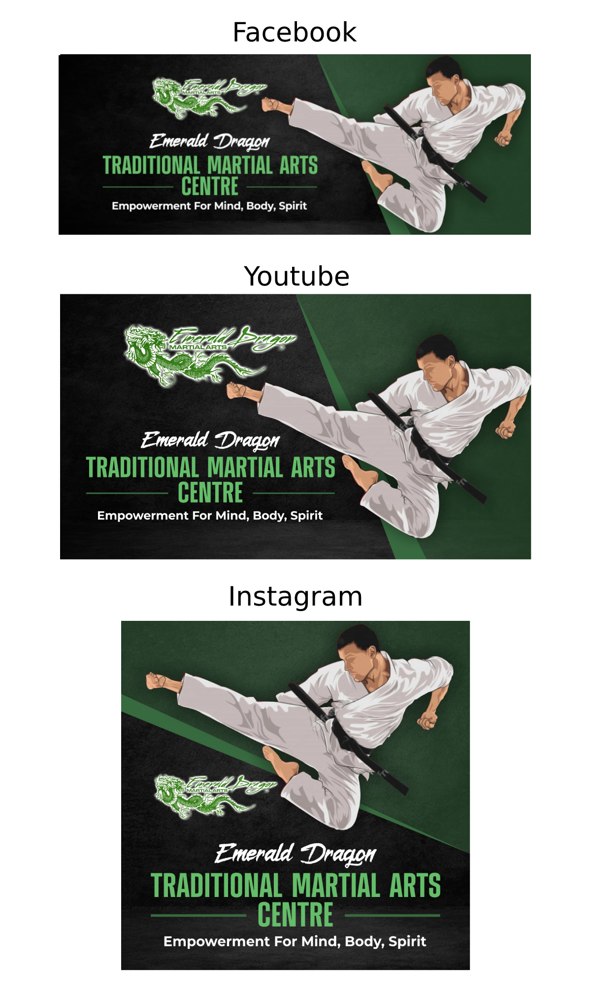 Design Graphique par ecorokerz pour Emerald Dragon Martial Arts Pty Ltd | Design #27499584