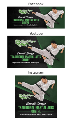 Social Media banners for Kung Fu school | Graphic Design by ecorokerz