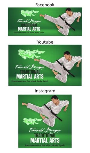 Design Graphique par ecorokerz pour Emerald Dragon Martial Arts Pty Ltd | Design : #27506206