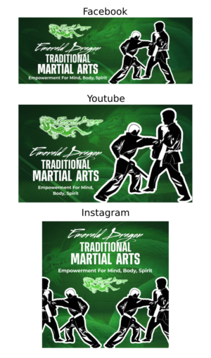 Design Graphique par ecorokerz pour Emerald Dragon Martial Arts Pty Ltd | Design : #27514603