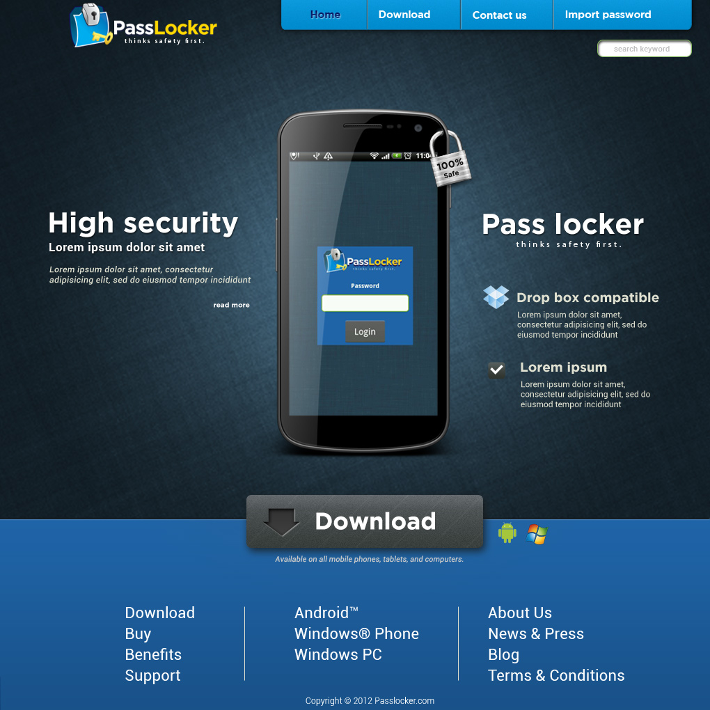 Web Design by Lone wolf for this project | Design #761186