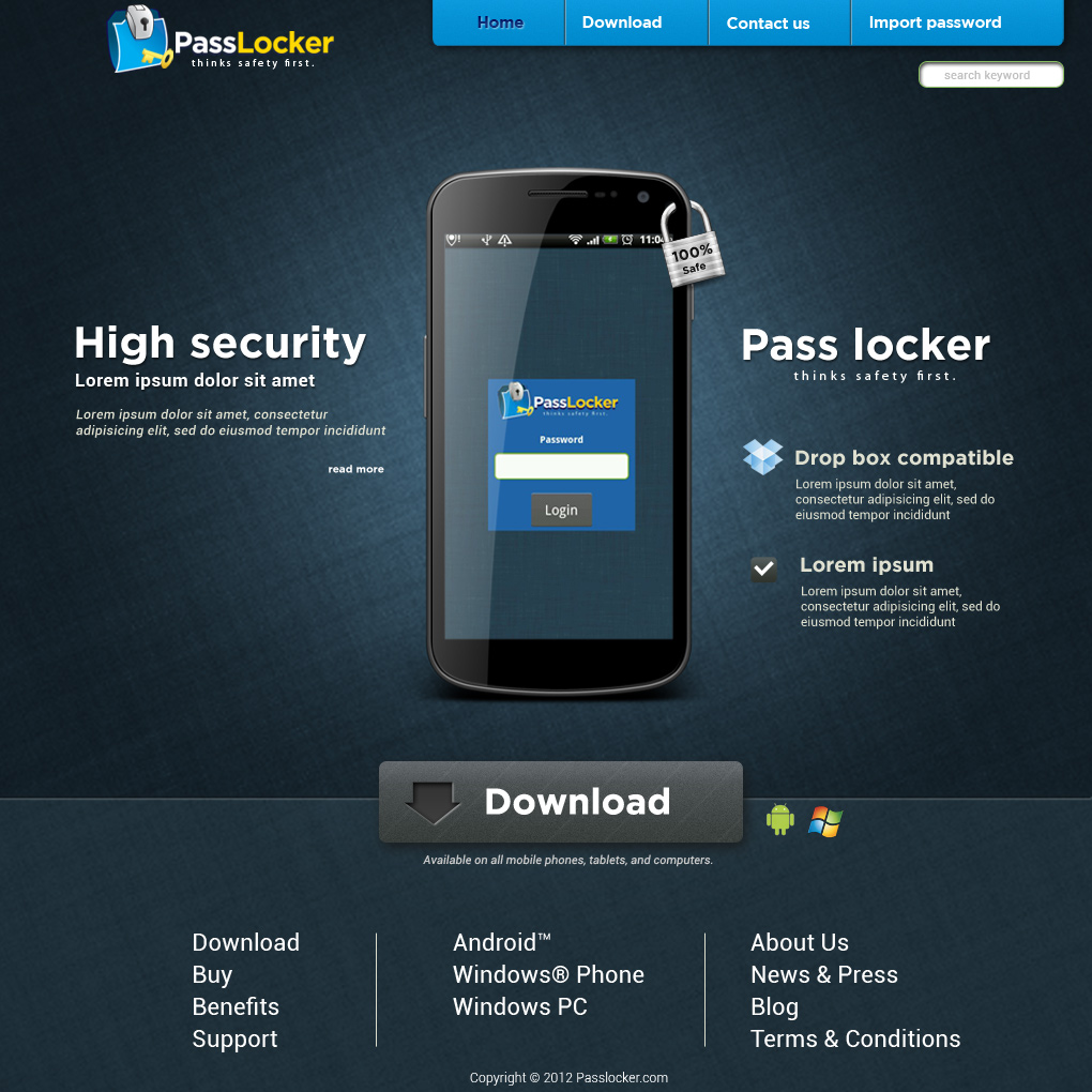 Web Design by Lone wolf for this project | Design: #761940