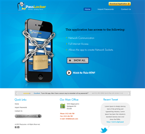Web Design by Mayank Patel for this project | Design: #760945