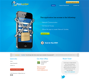 Web Design by Mayank Patel for this project | Design: #761357