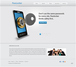 Web Design by pb for this project | Design: #746020