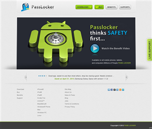 Web Design by pb for this project | Design: #750583