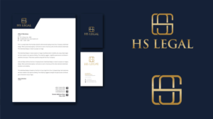 HS Legal | Logo Design by R Graphic