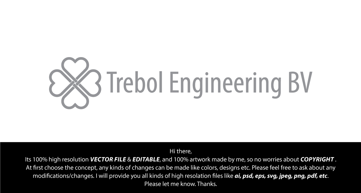 Logo Design by FireflyArt for Trebol Engineering BV | Design #27498002