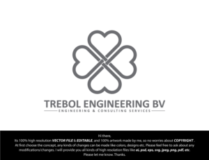 Logo Design by FireflyArt for Trebol Engineering BV | Design: #27498003