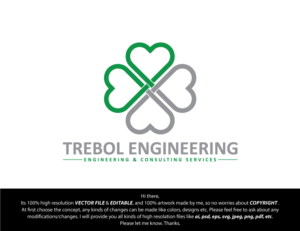 Logo Design by FireflyArt for Trebol Engineering BV | Design: #27498004